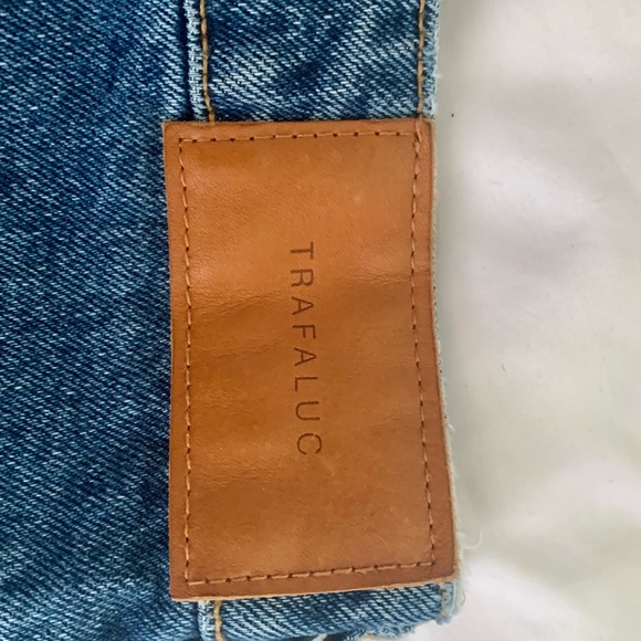 Trafaluc Zara High Rise Denim Skirt - Picture 4 of 5